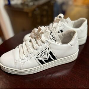 Prada sneakers, size 37.5 with box